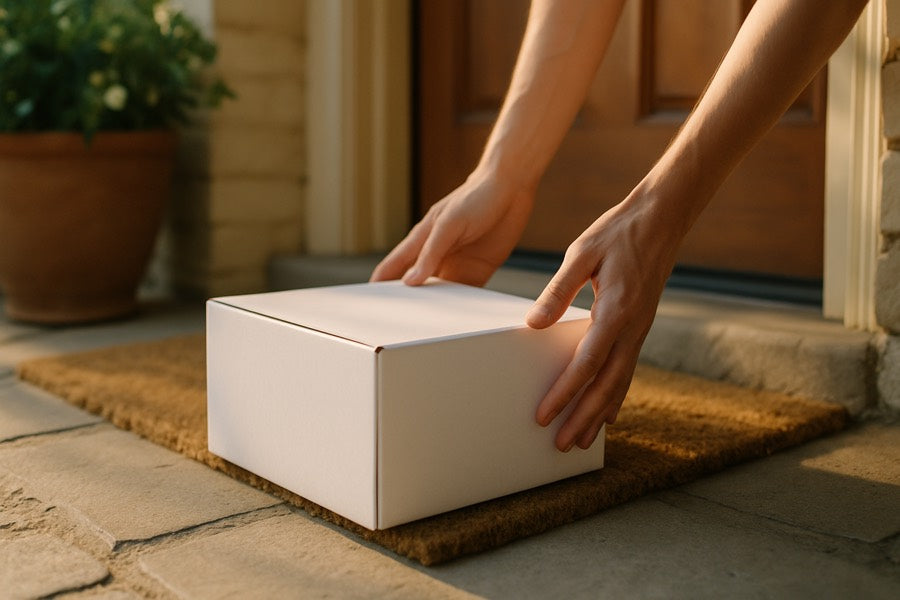 Delivered to your door